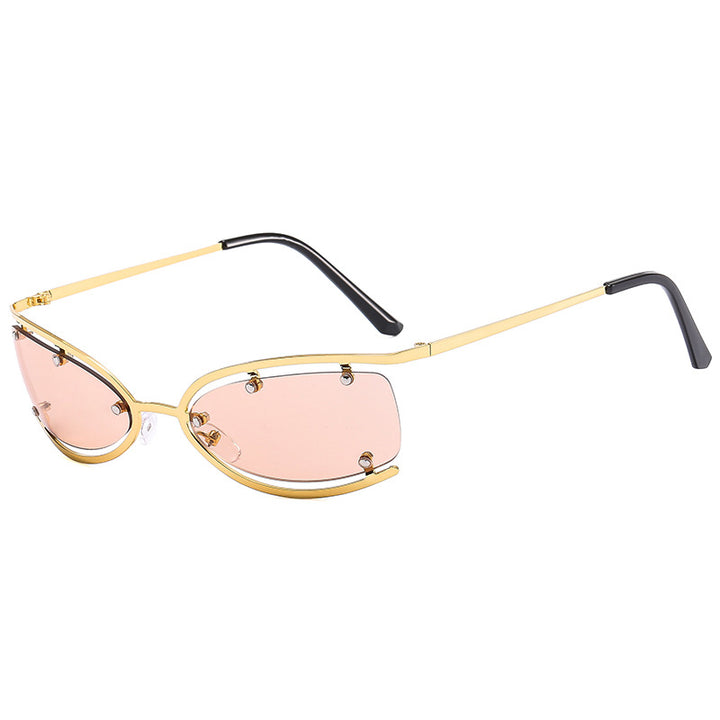Women Cat-Eye Sunglasses with Luxurious Accents and Protective UV Filter Kalsten