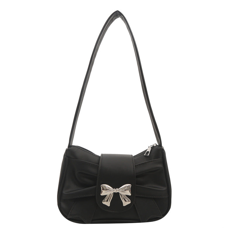 Elegant Bow Accent Shoulder Bag Kalsten