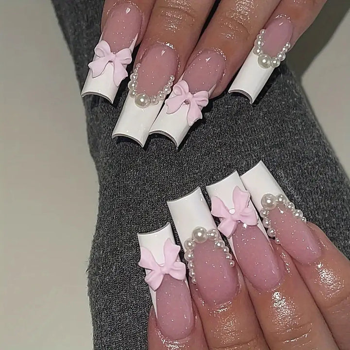Elegant Decorative Press-On Nail Extensions Kalsten