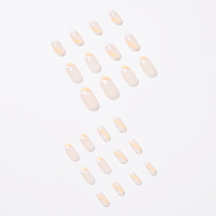 Artful Nail Art with Elegant French Tips and Creative Designs Kalsten