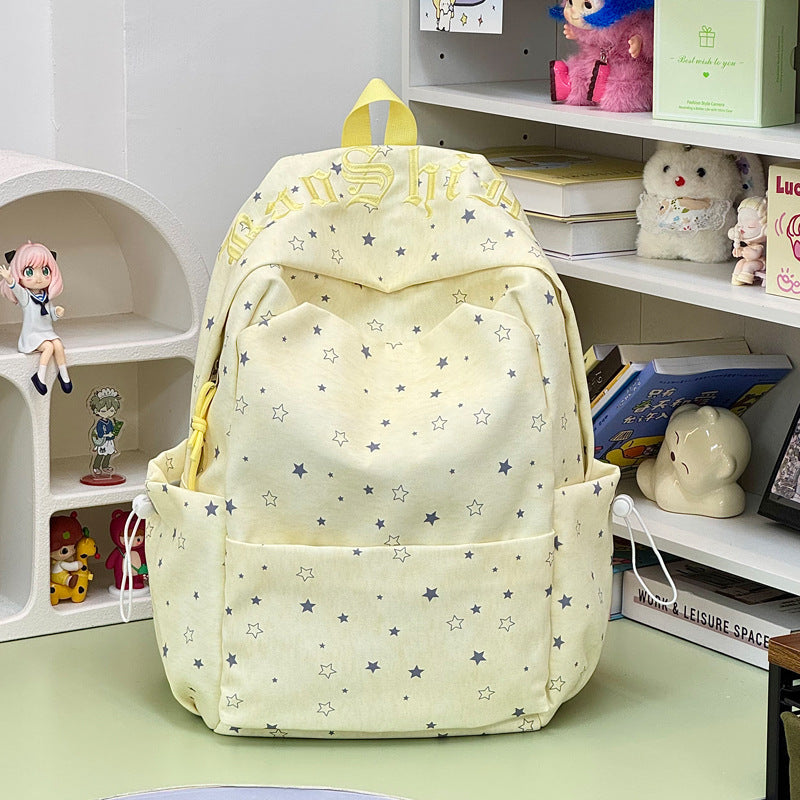 Stylish Star-Embellished Backpack Kalsten 1791205779