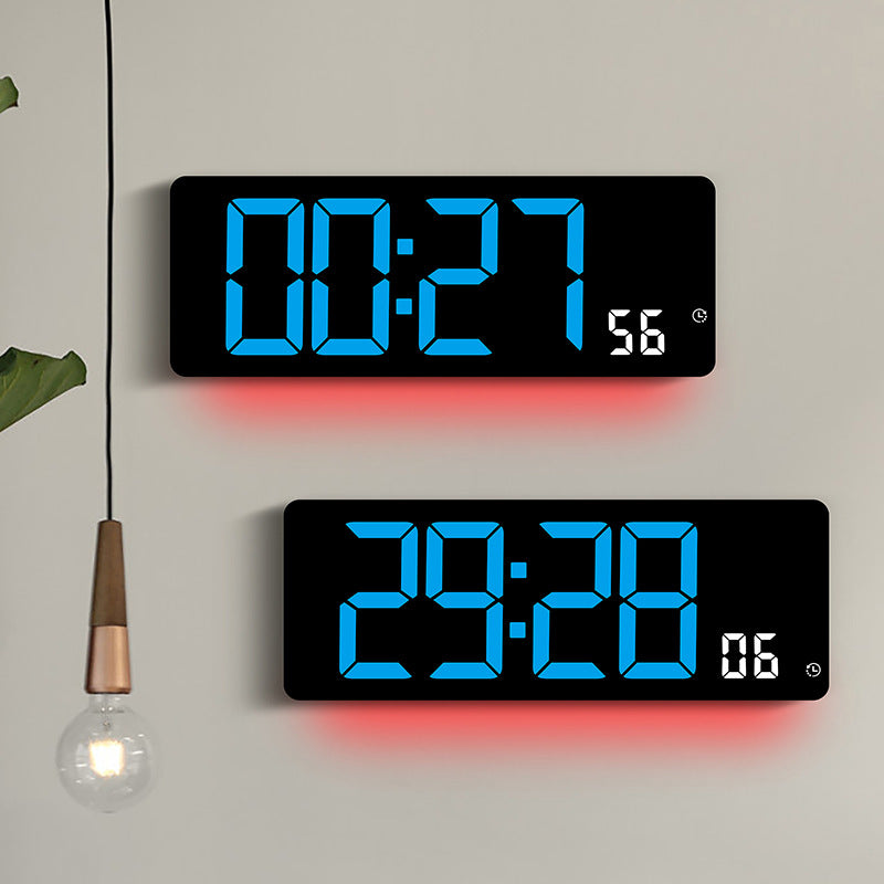 Digital Multi-Function Alarm Clock with Color LED Display Kalsten