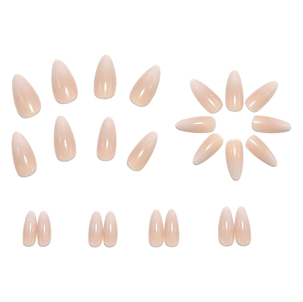 Artificial nails with elegant French design Kalsten
