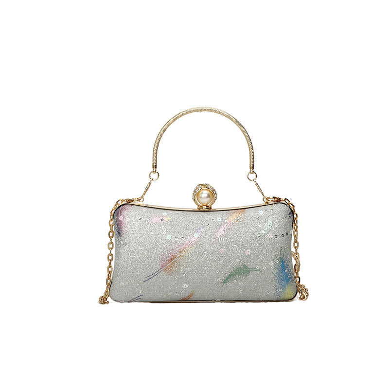 Glittery Evening Clutch Bag Kalsten