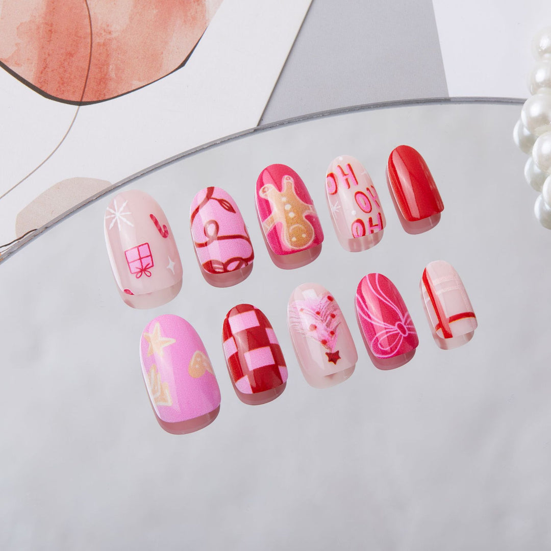 Festive Decorative Nail Art Kalsten