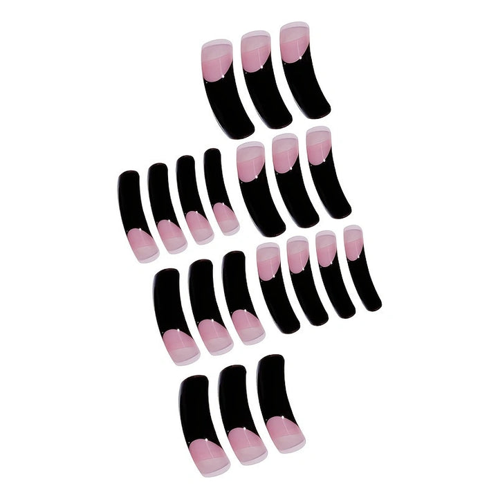 Long Elegant French Tip Nail Extensions Kalsten