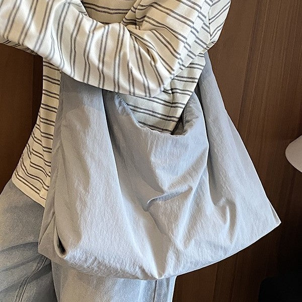 Soft Fabric Slouchy Shoulder Bag
