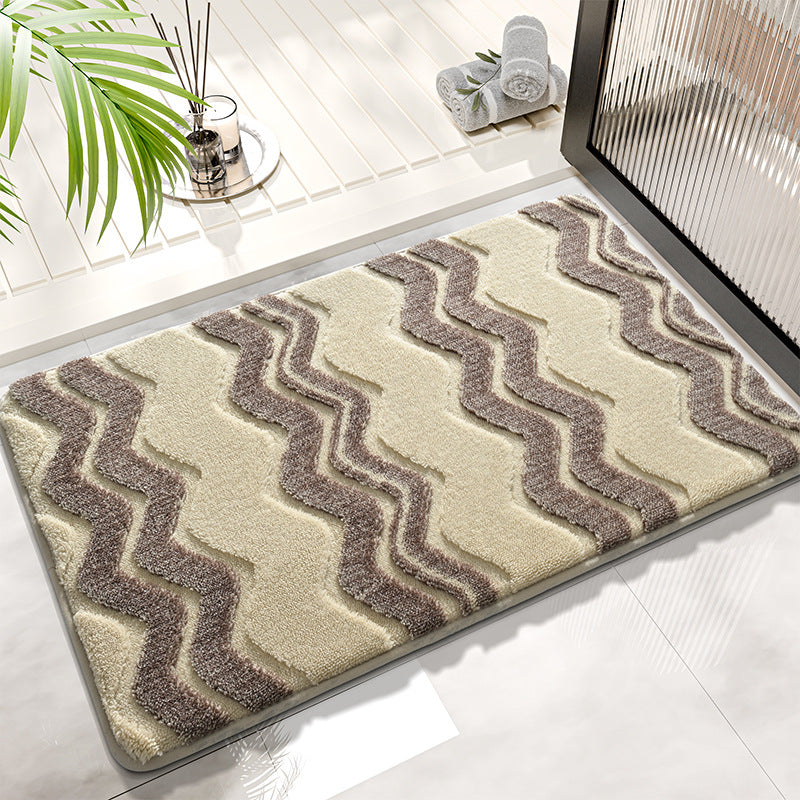 Textured Memory Foam Bathroom Mat Kalsten