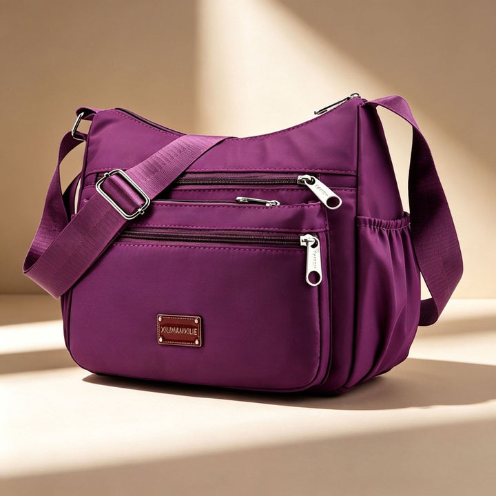 WoMulti-Pocket Crossbody Handbag