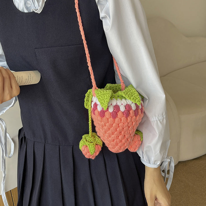Decorative Crochet Strawberry