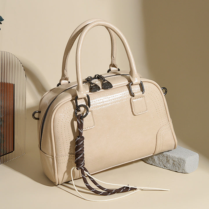 Elegant Structured Satchel Kalsten