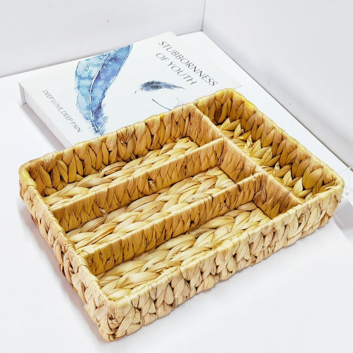 Rectangular Woven Storage Tray Kalsten