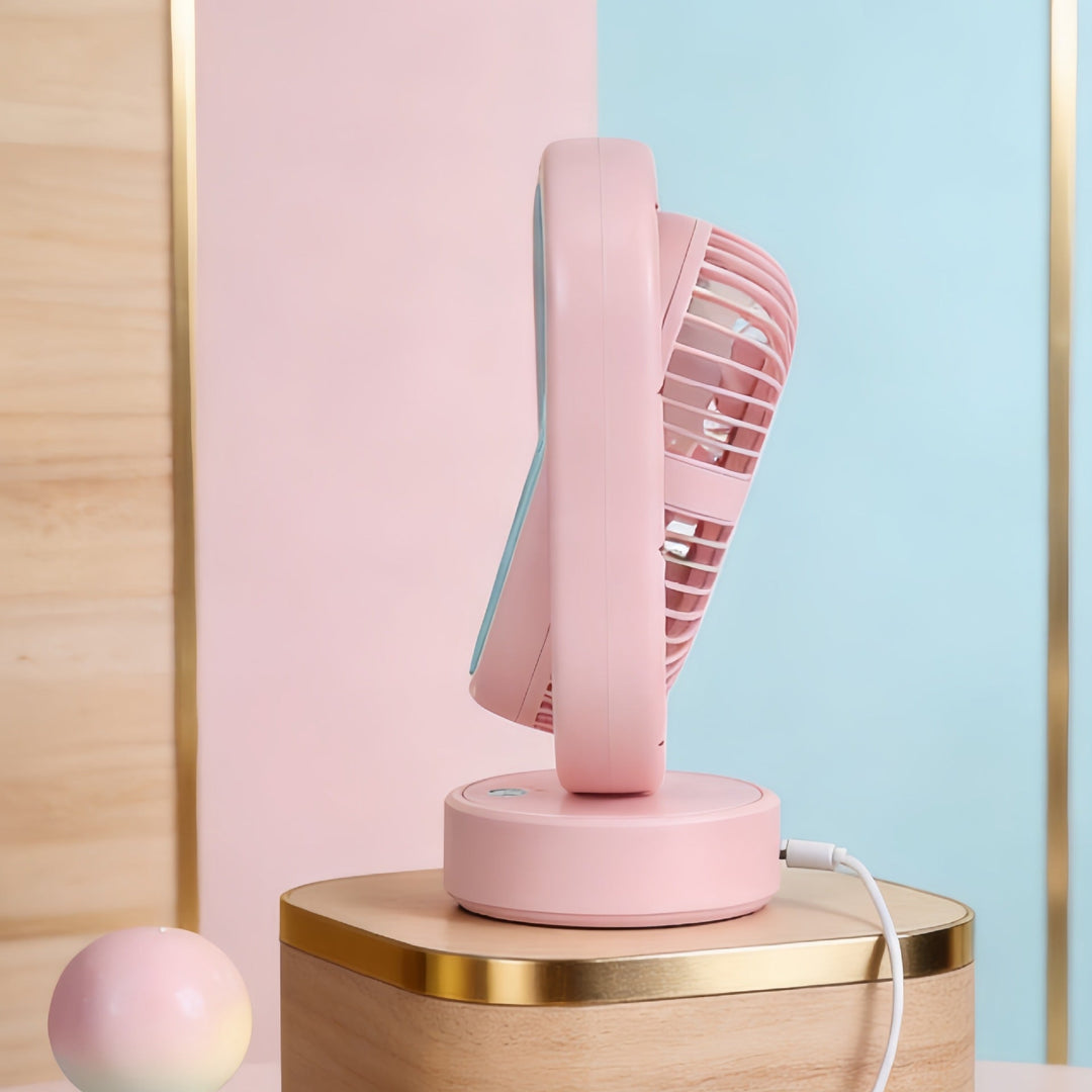 Women High-Performance Table Fan with Multiple Adjustable Tilt Angle Kalsten