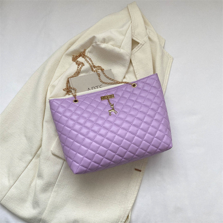Quilted Shoulder Handbag