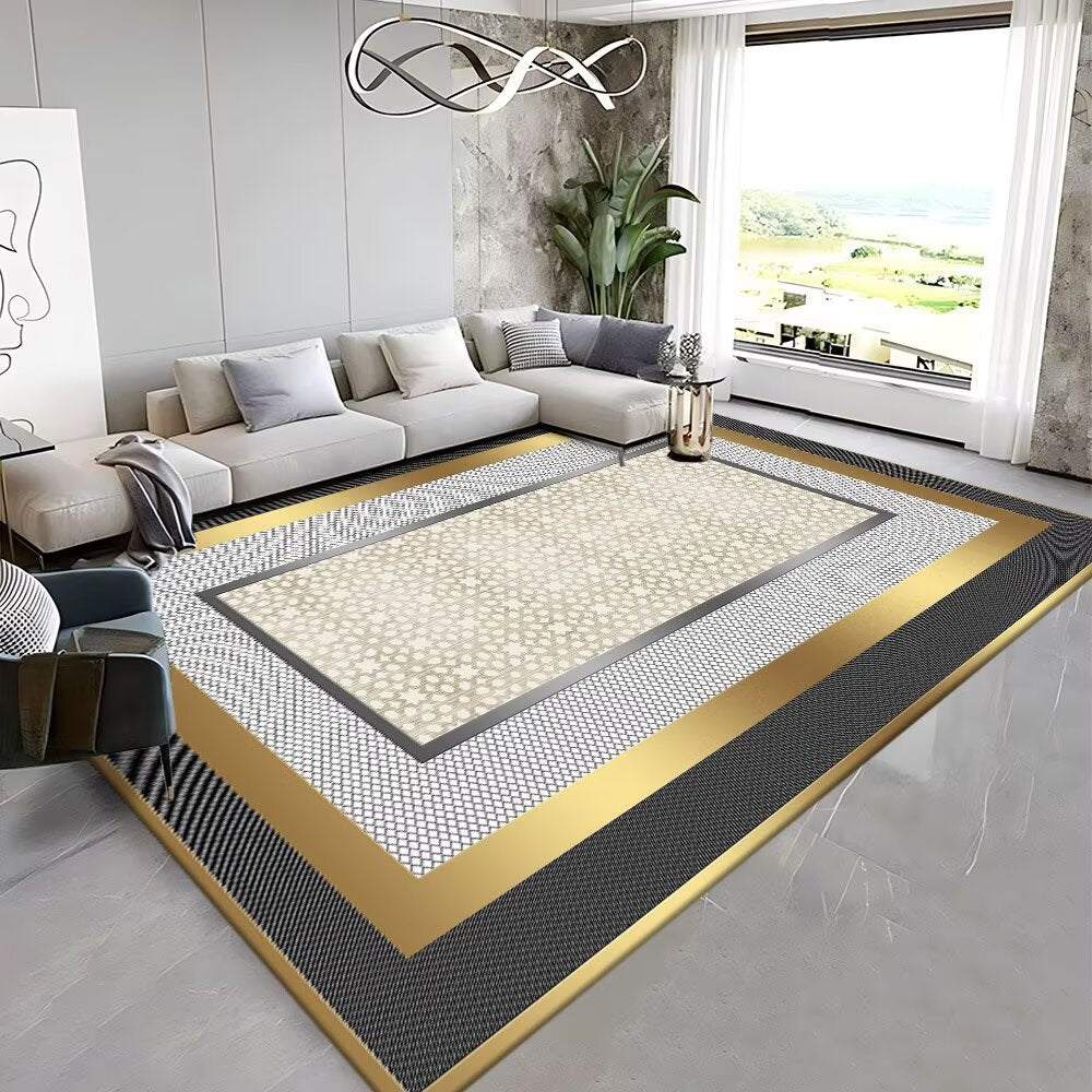 Luxurious Geometric Area Rug Kalsten