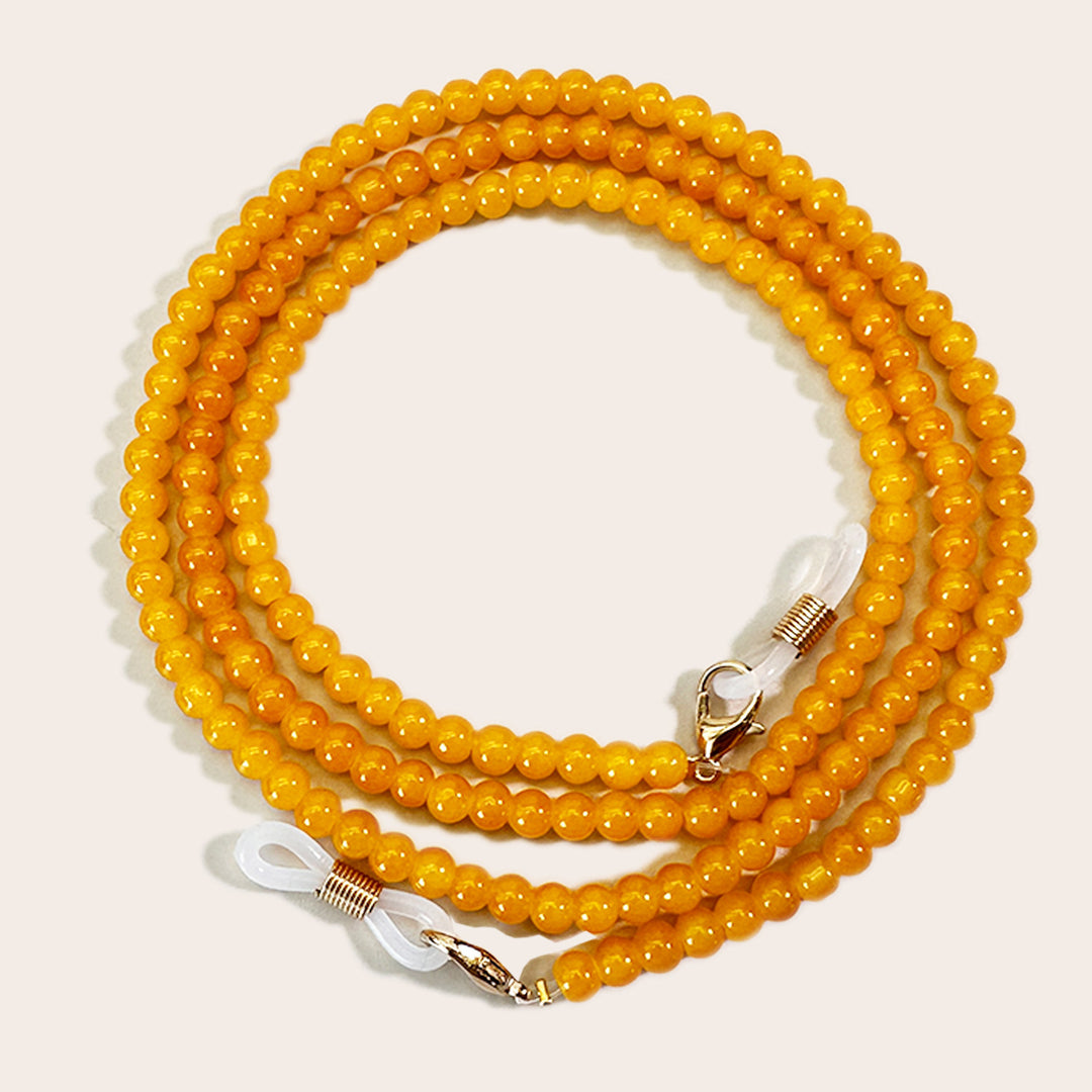 Elegant Beaded Eyewear Retainer Chain Kalsten