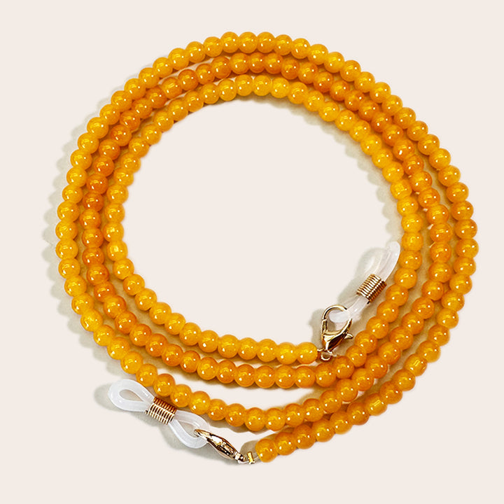Elegant Beaded Eyewear Retainer Chain Kalsten
