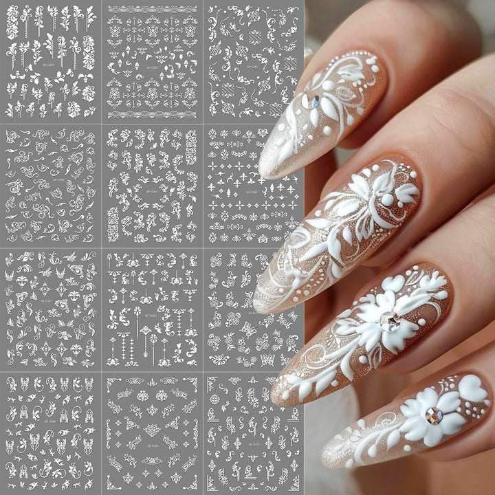 Elegant Nail Art Stamping Plate