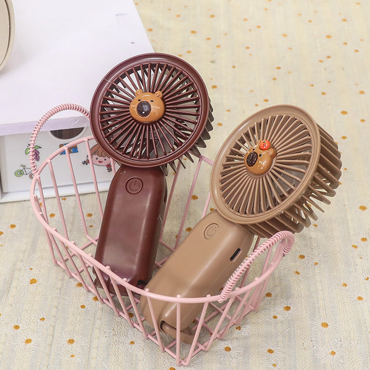 Women's Portable Hand Fan with Animal Design Kalsten