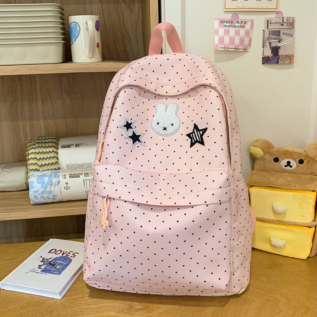 Playful Bunny and Star-Themed Backpack Kalsten