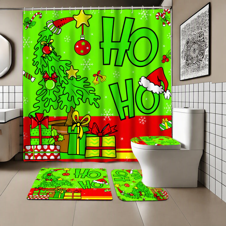 Festive Christmas Bathroom Decor Set Kalsten