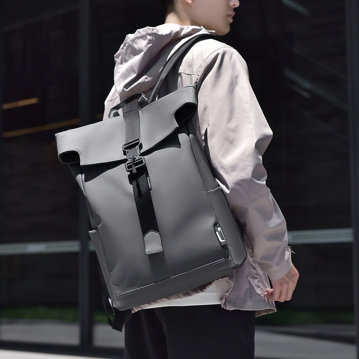 Foldable backpack with waterproof material and minimalist aesthetic Kalsten