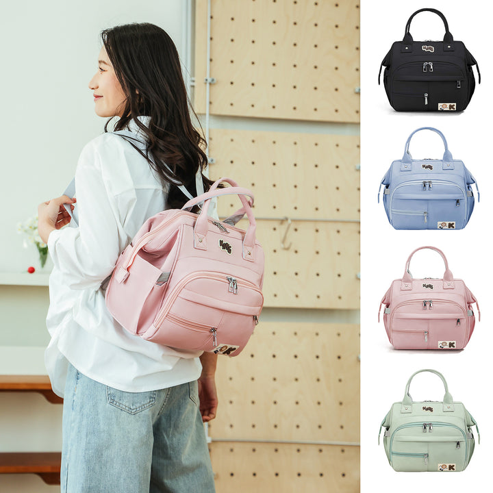 Functional Multi-Pocket Diaper Bag Kalsten