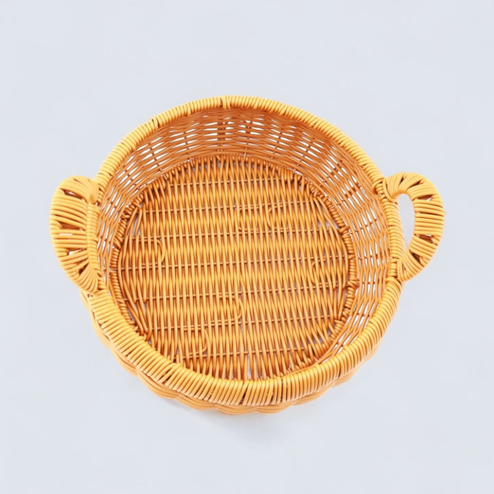 Women's storage basket with handle made of willow Kalsten