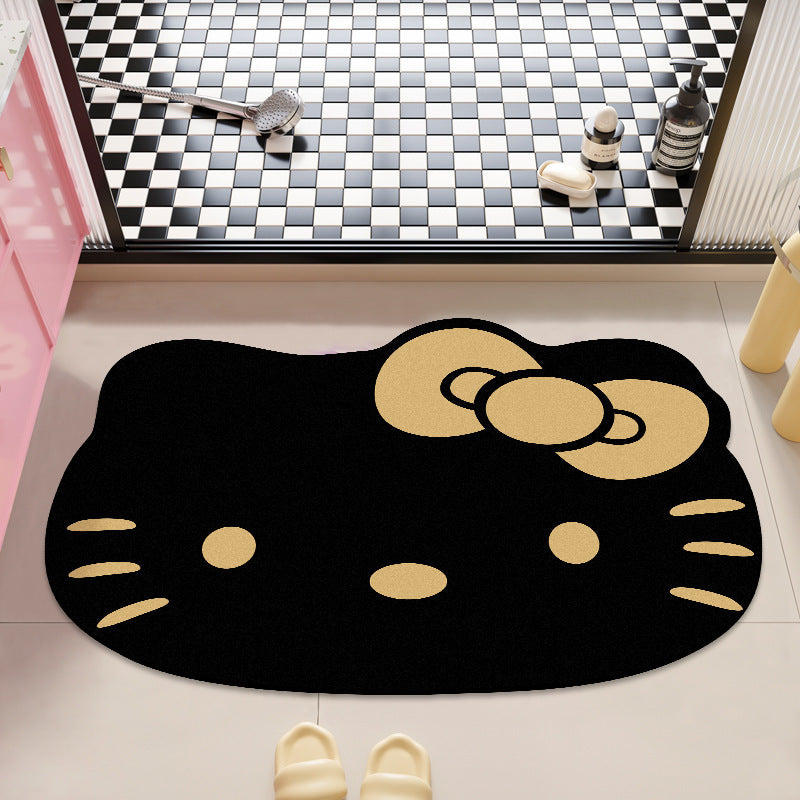 Cute Cartoon-Themed Bath Rug