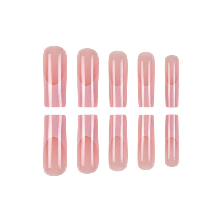 Long Glossy Press-On Nail Set Kalsten