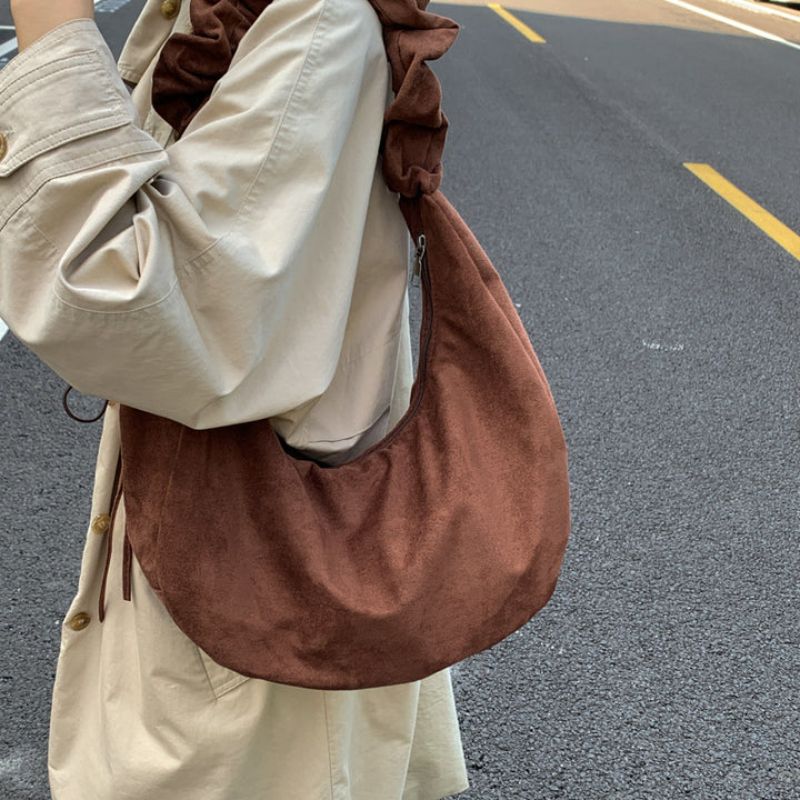Fashionable Twisted Handle Sling Bag