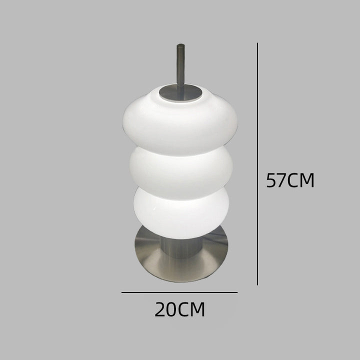 Modern Table Lamp with Sculptural Design