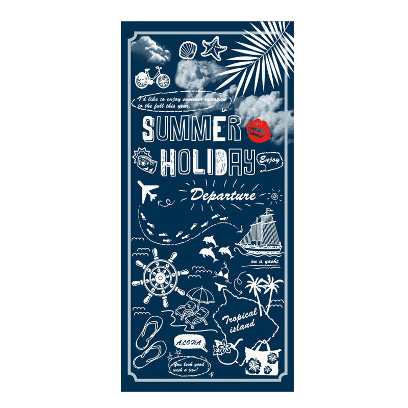 WoTropical Flamingo Beach Towel Kalsten