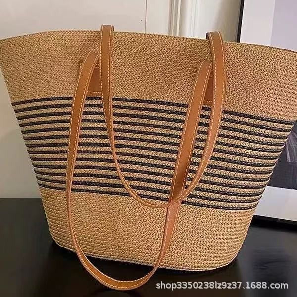Trendy Woven Beach Bag Kalsten