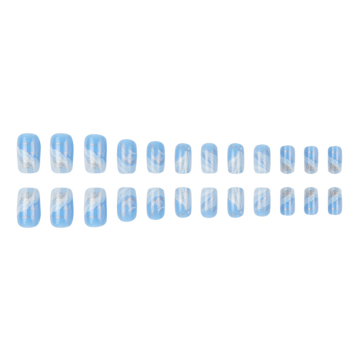 Elegant Abstract Nail Design Kalsten