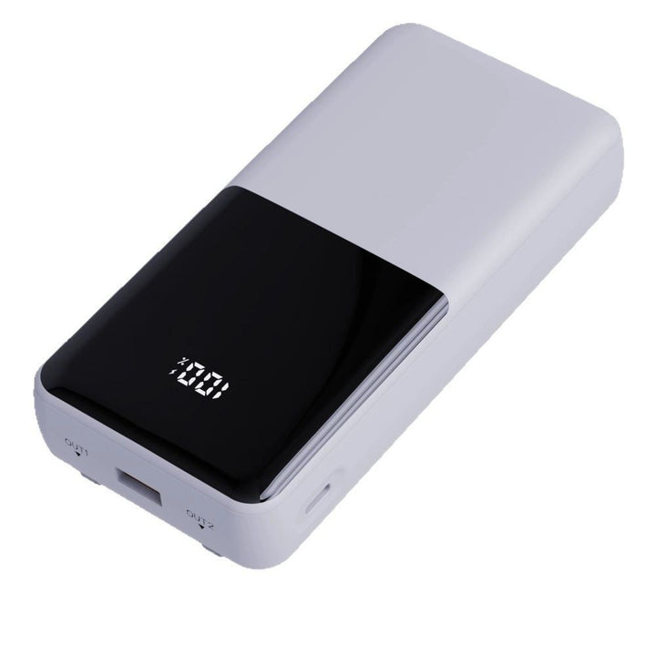 Portable power bank with integrated charging station and digital display Kalsten