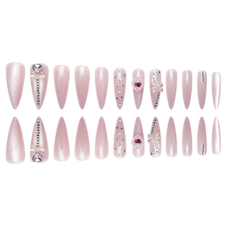 Decorative Stiletto Press-On Nails Kalsten