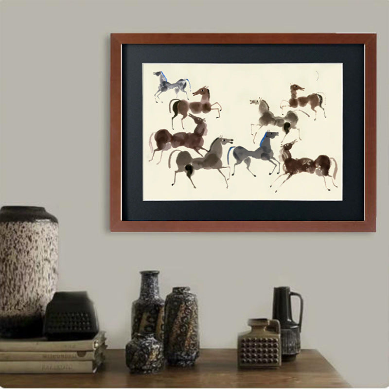 Artistic Equestrian Divided Wall Art