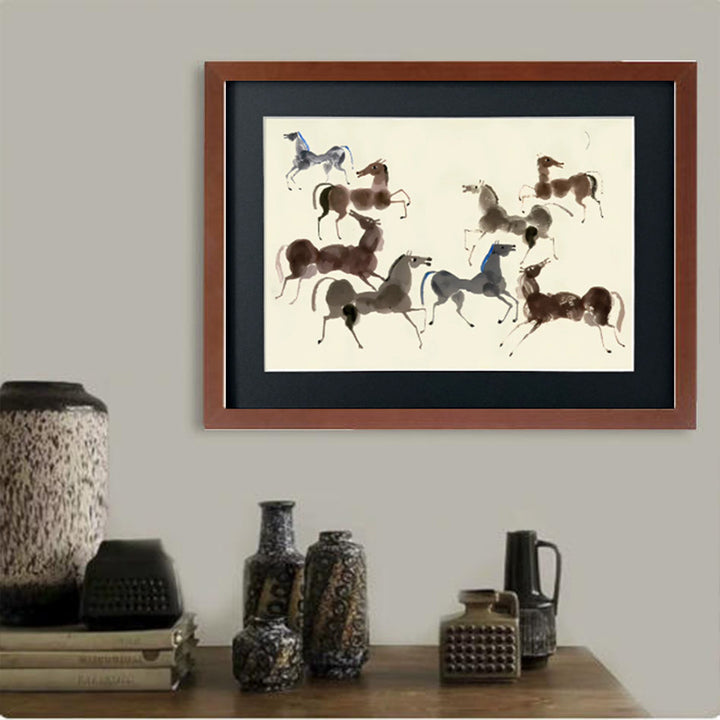 Artistic Equestrian Divided Wall Art