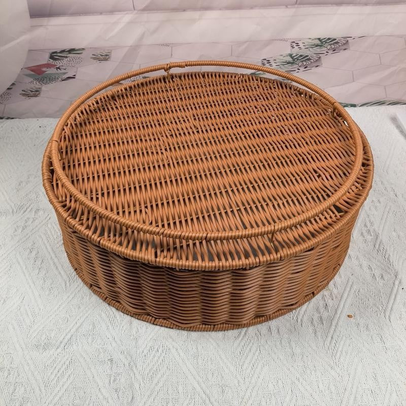 Rustic Handwoven Storage Basket Kalsten