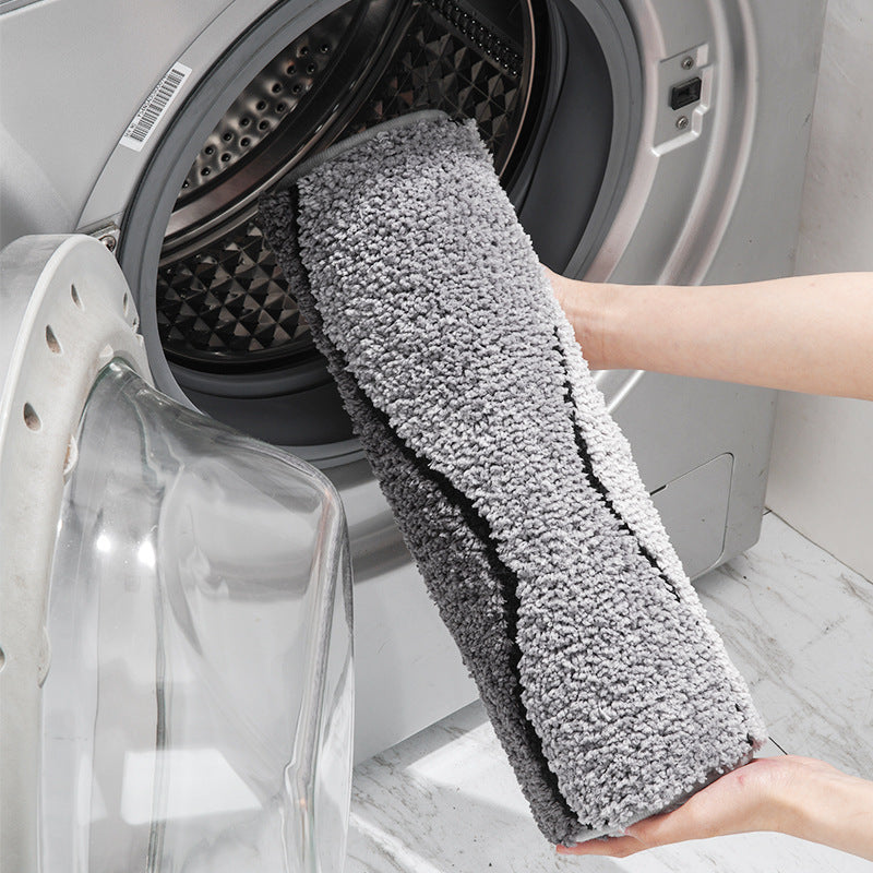 Textured Wave Pattern Bath Mat Kalsten