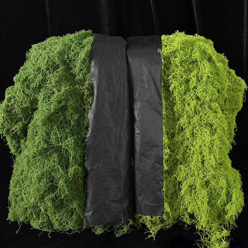 Decorative Moss and Mushroom Arrangement