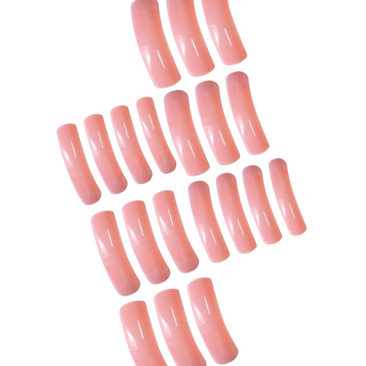 Long Glossy Press-On Nails Kalsten