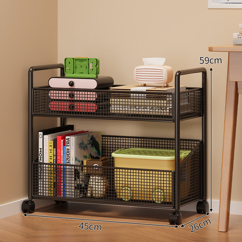 Mesh Multi-Shelf Storage Rack Kalsten