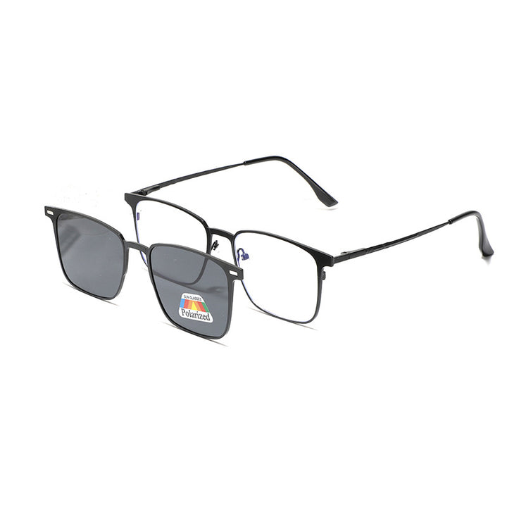 Women's fashionable sunglasses with interchangeable polarizing lenses Kalsten