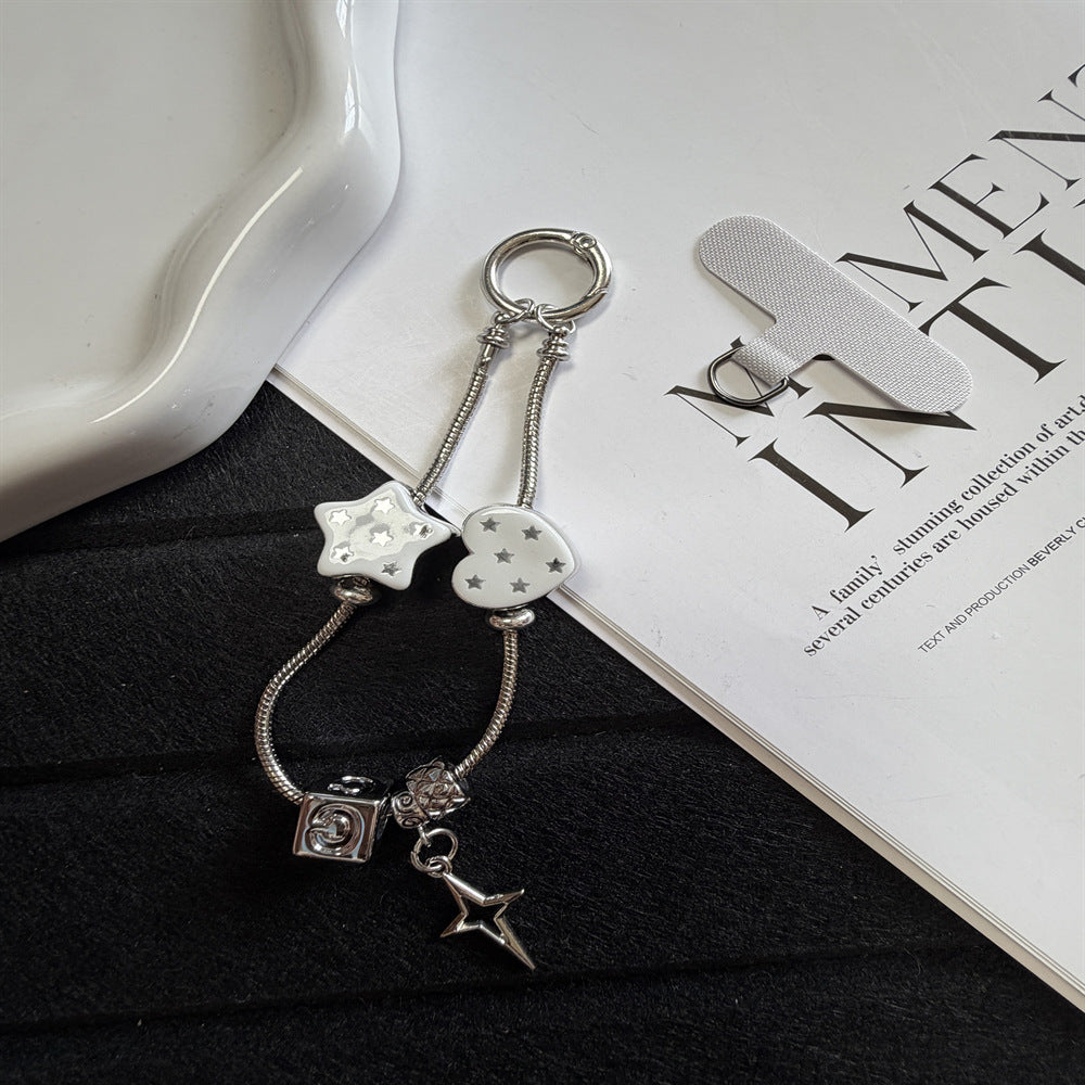 Unique Beaded Charm Keyring Kalsten