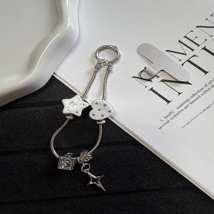 Unique Beaded Charm Keyring Kalsten
