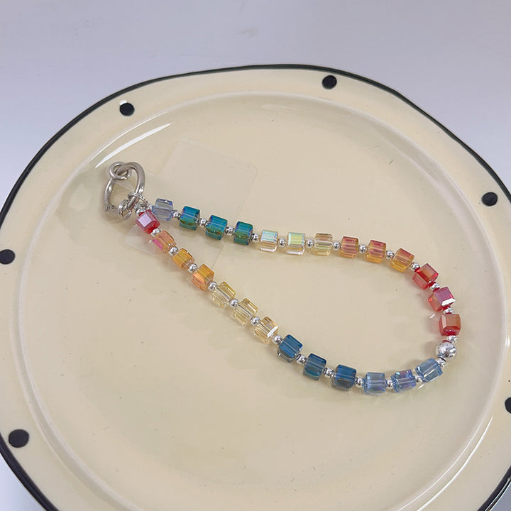 Colorful Beaded Charm Lanyard Kalsten 1790135133