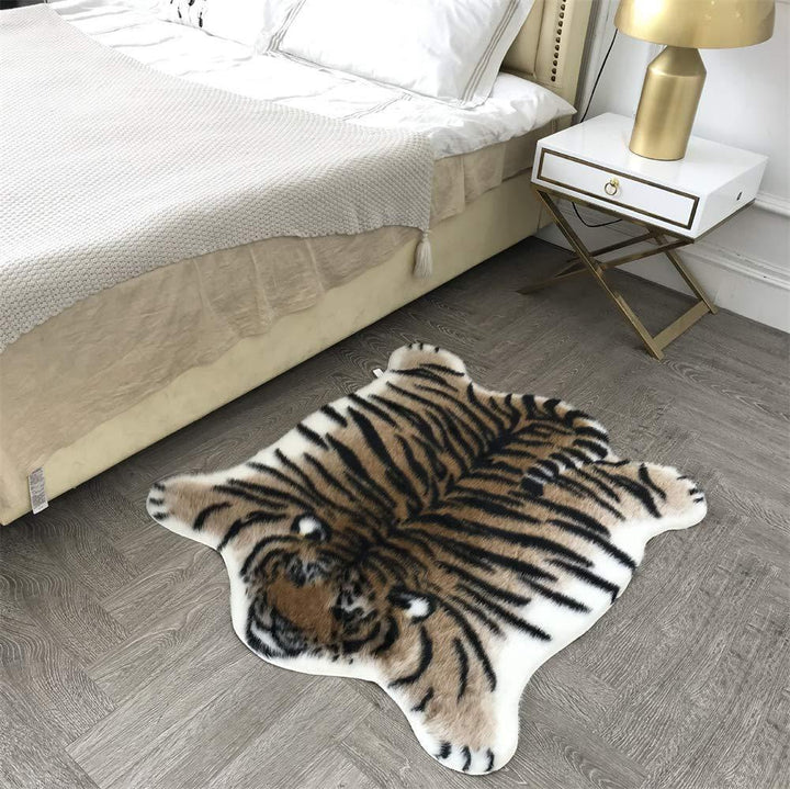 Cowhide Inspired Area Rug Kalsten