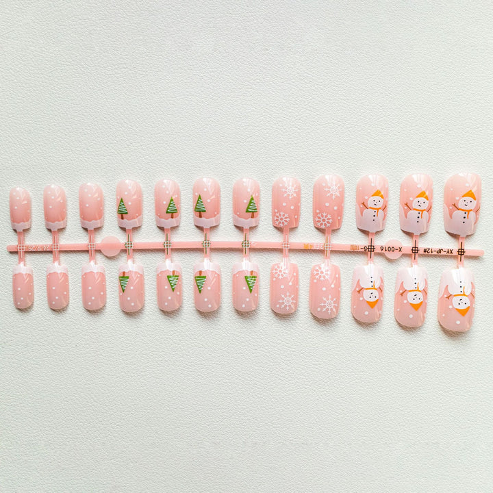 Festive Winter Nail Art Set